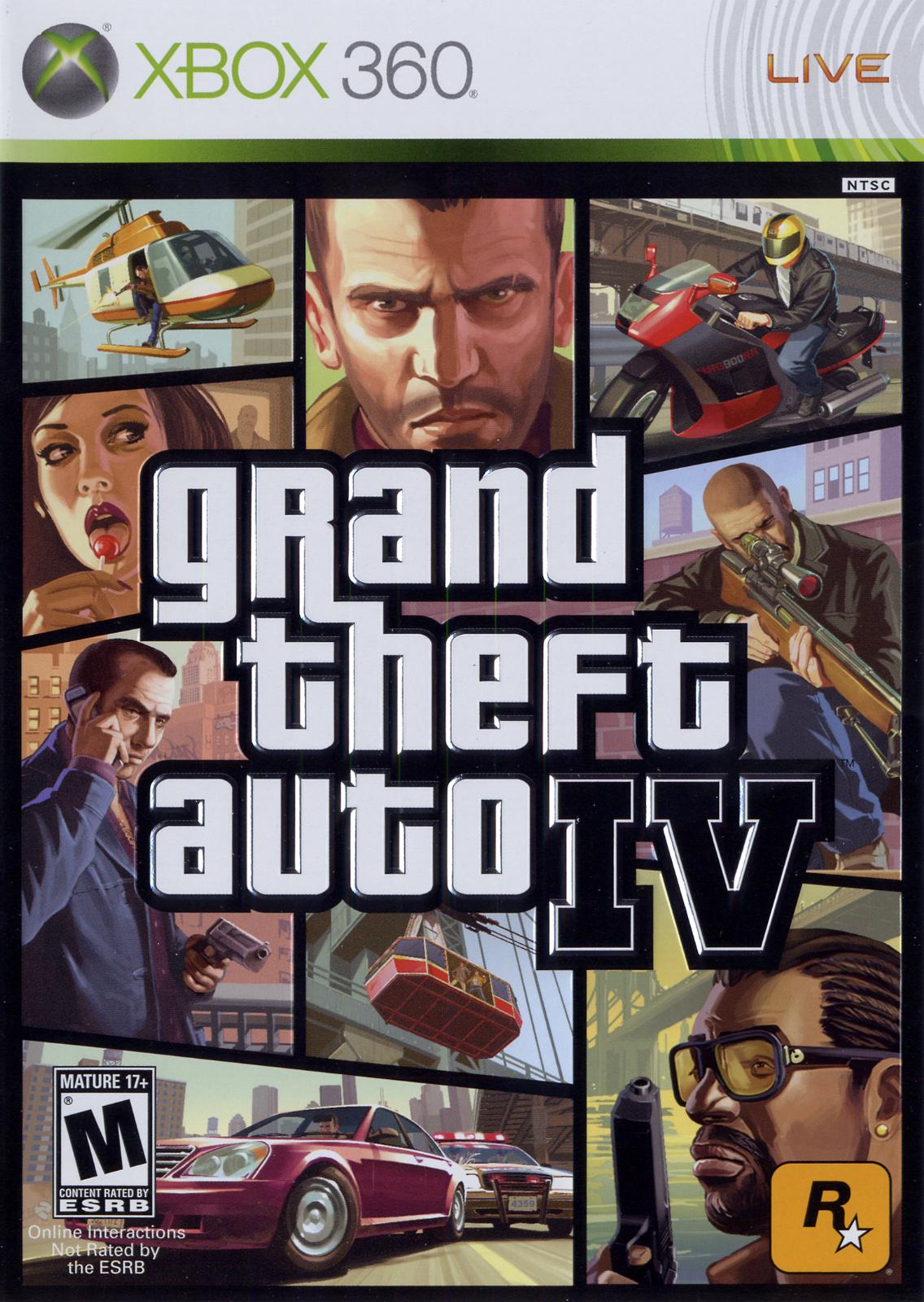 Grand Theft Auto IV - Xbox 360