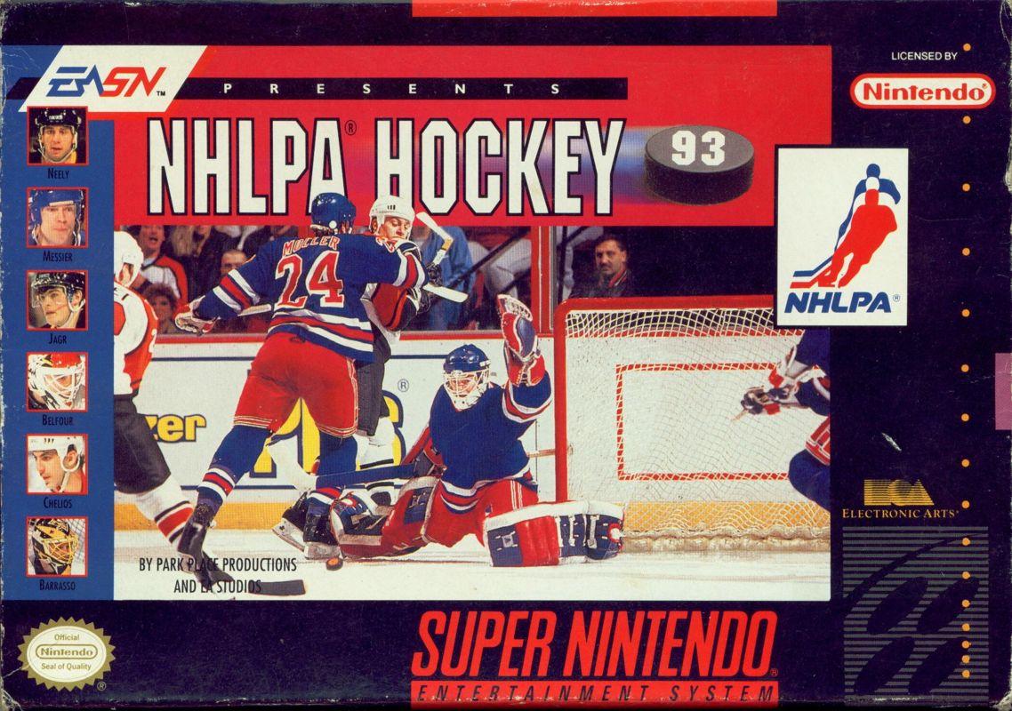 Clovis - Blue Shell Gaming - NHLPA Hockey '93 - Video Game - Super Nintendo