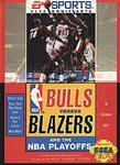 Bulls Vs Blazers and the NBA Playoffs - Sega Genesis