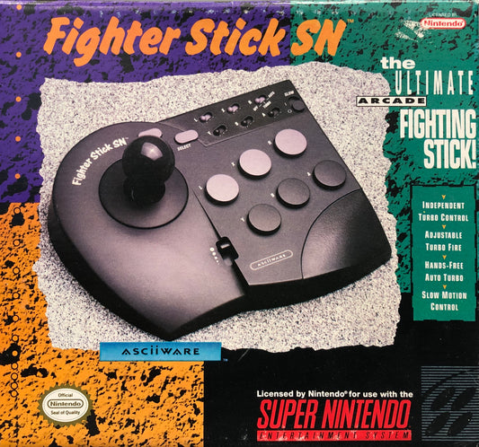 Super Nintendo Fighter Stick SN - Accessory