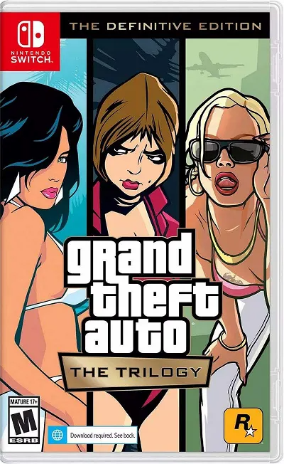 Grand Theft Auto: The Trilogy [Definitive Edition] - Nintendo Switch