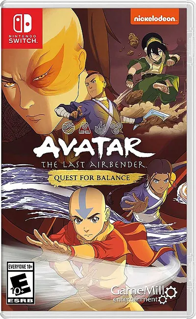 Avatar The Last Airbender: Quest for Balance - Nintendo Switch