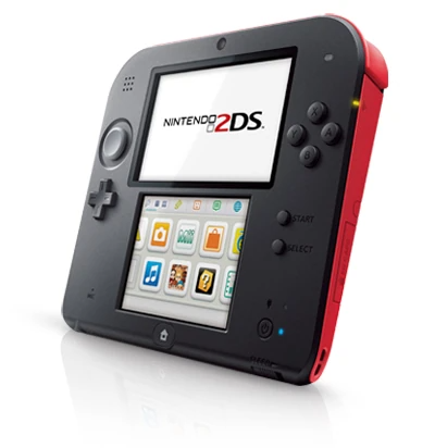 Nintendo 2DS Console Crimson Red (Red/Black) - Console