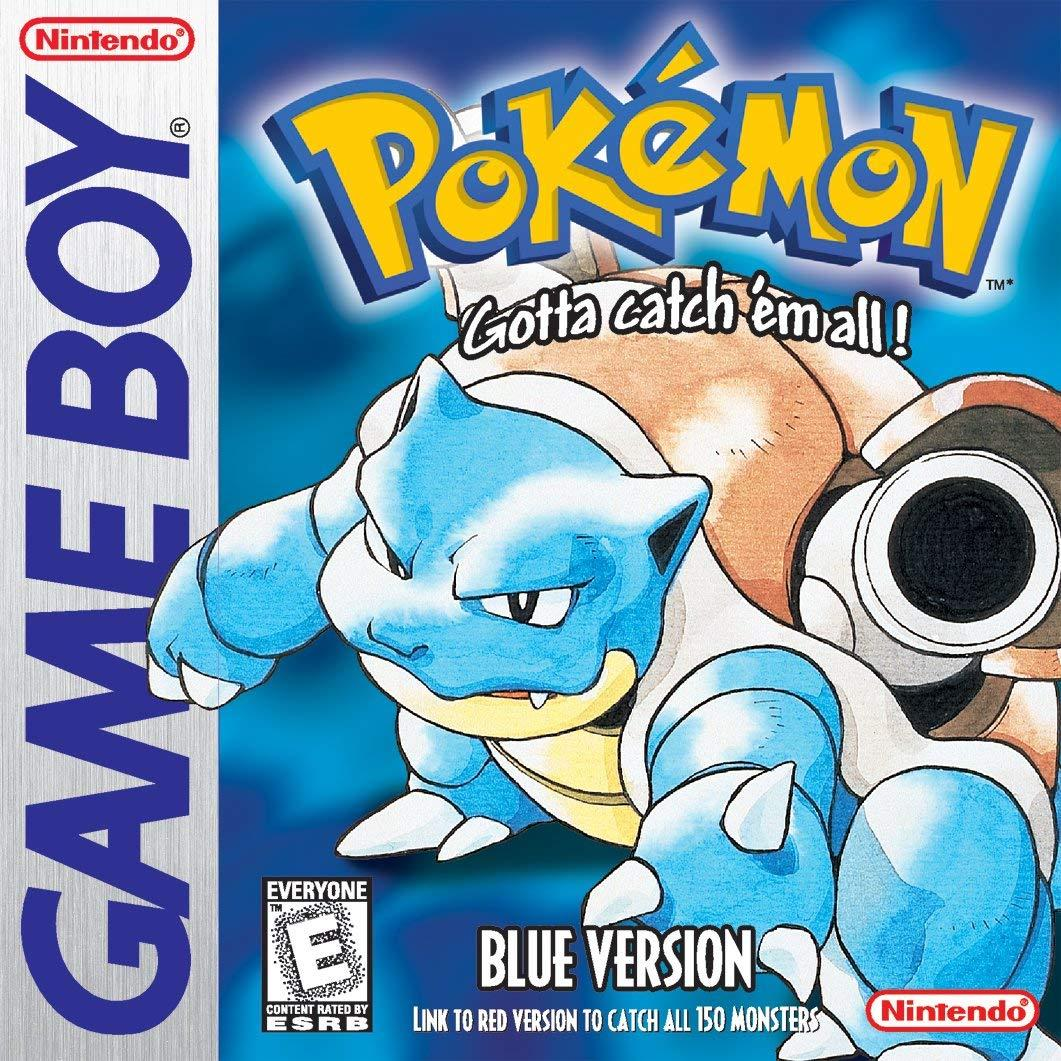 Pokemon Blue (Damaged Label) - GameBoy