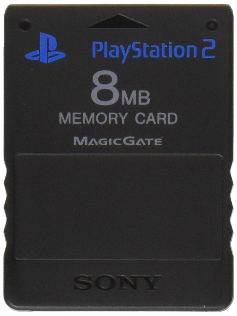 Playstation 2 Memory Card 8MB Black - Accessory