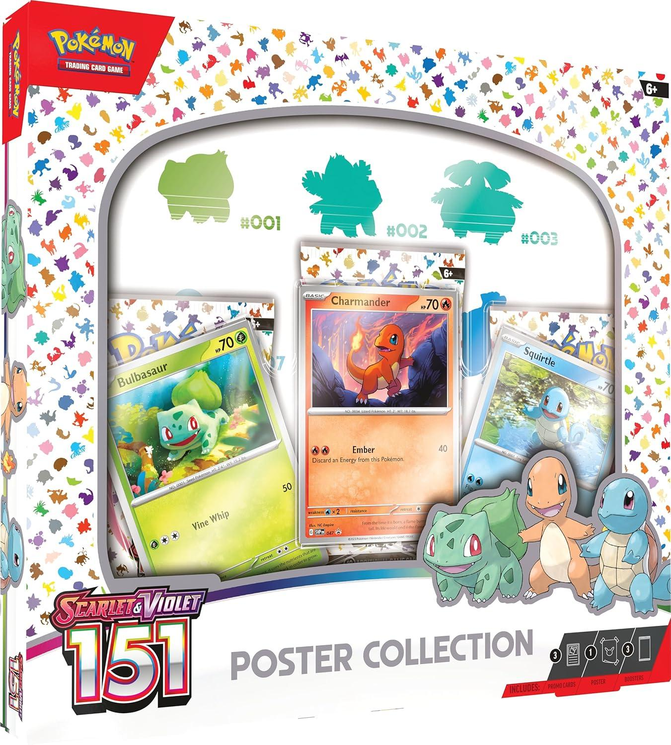 Sealed Poster Collection - Pokemon Scarlet & Violet 151