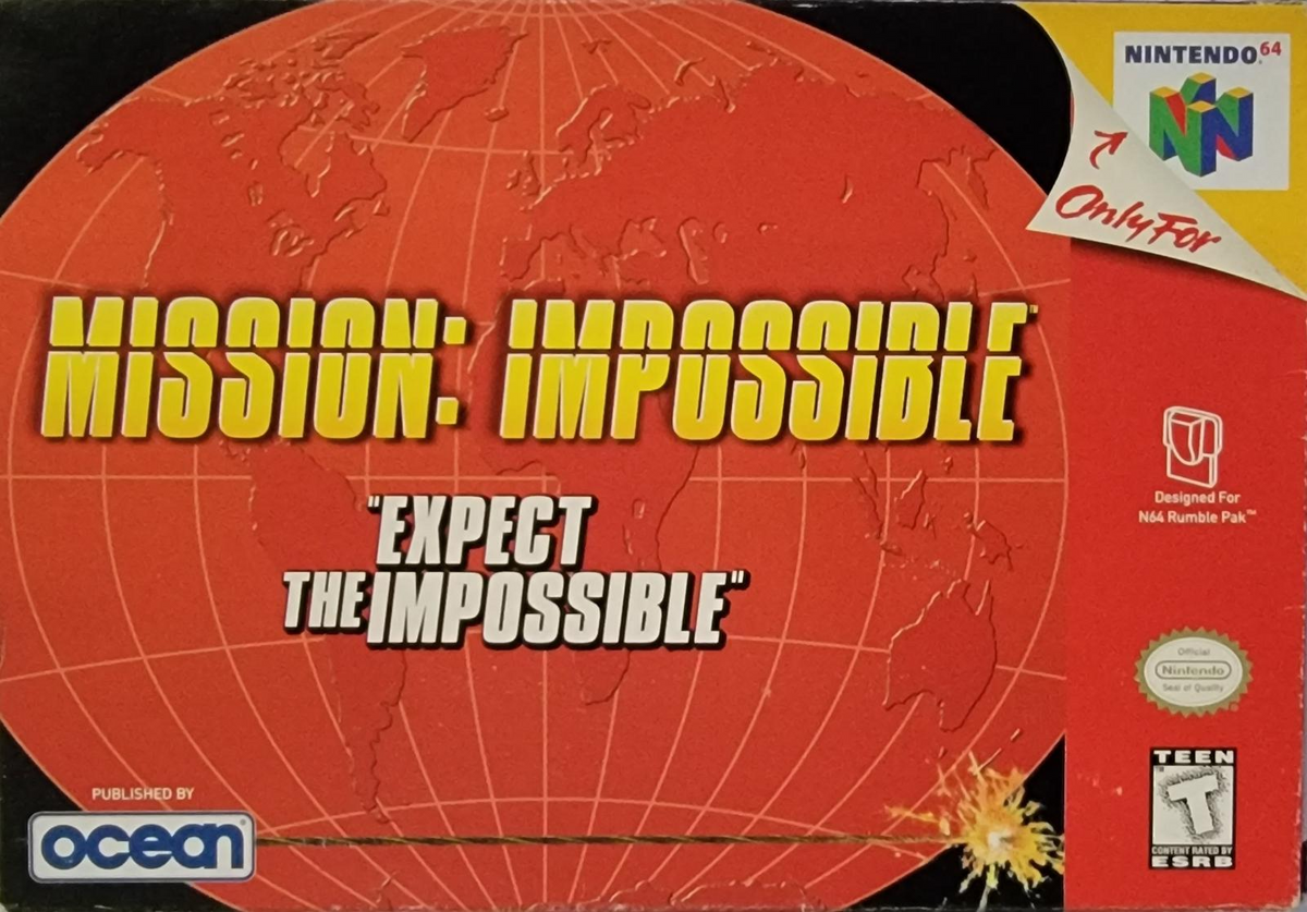 Mission Impossible (Damaged Label) - Nintendo 64