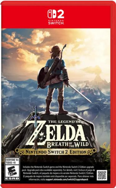 Zelda: Breath Of The Wild - Nintendo Switch 2