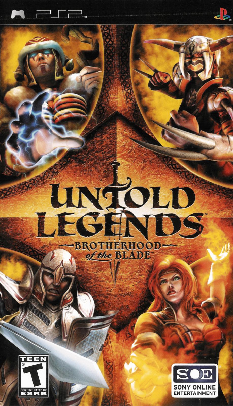 Figarden - Blue Shell Gaming - Untold Legends Brotherhood of the Blade - Video Game - PSP