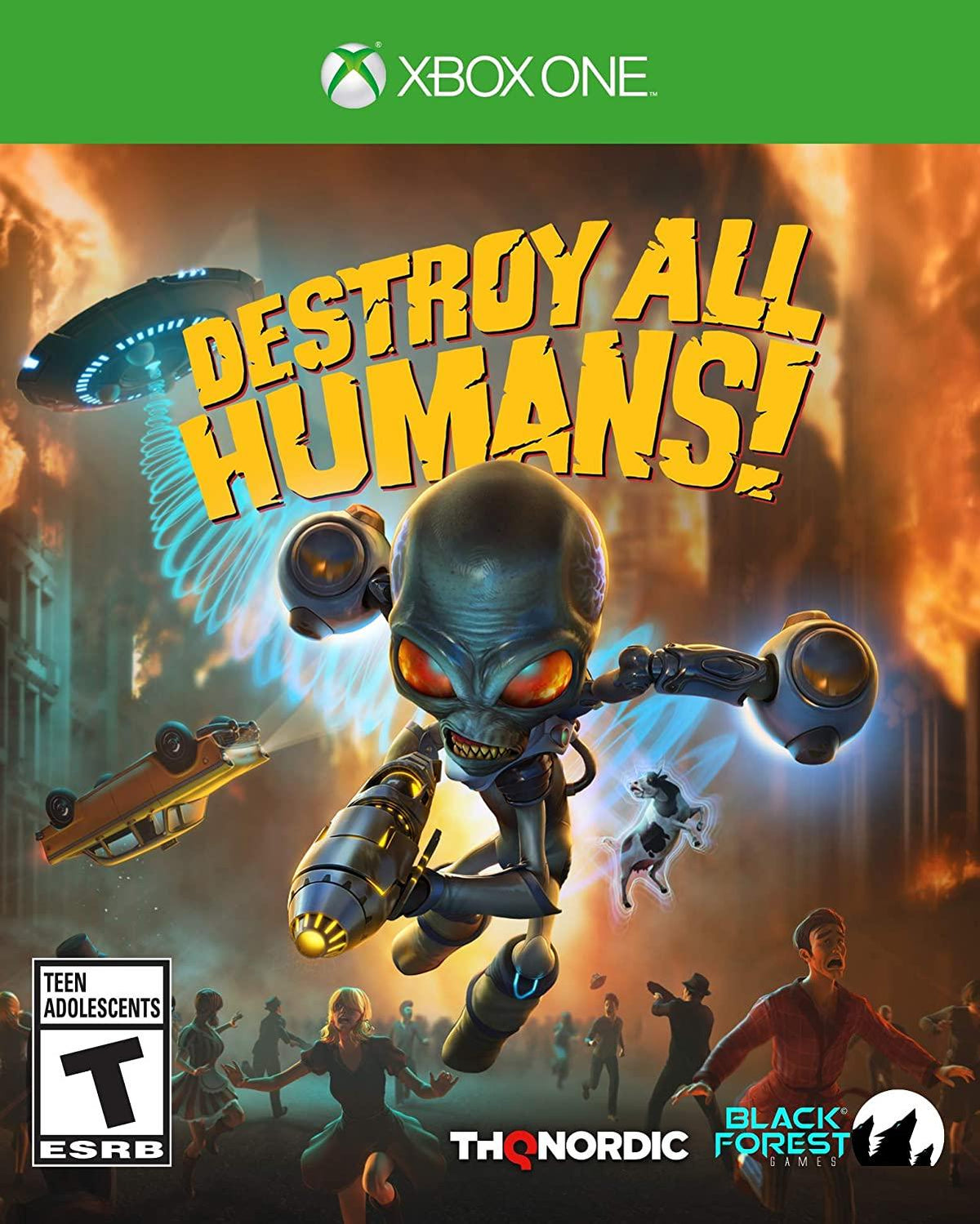 Clovis - Blue Shell Gaming - Destroy All Humans - Video Game - Xbox One
