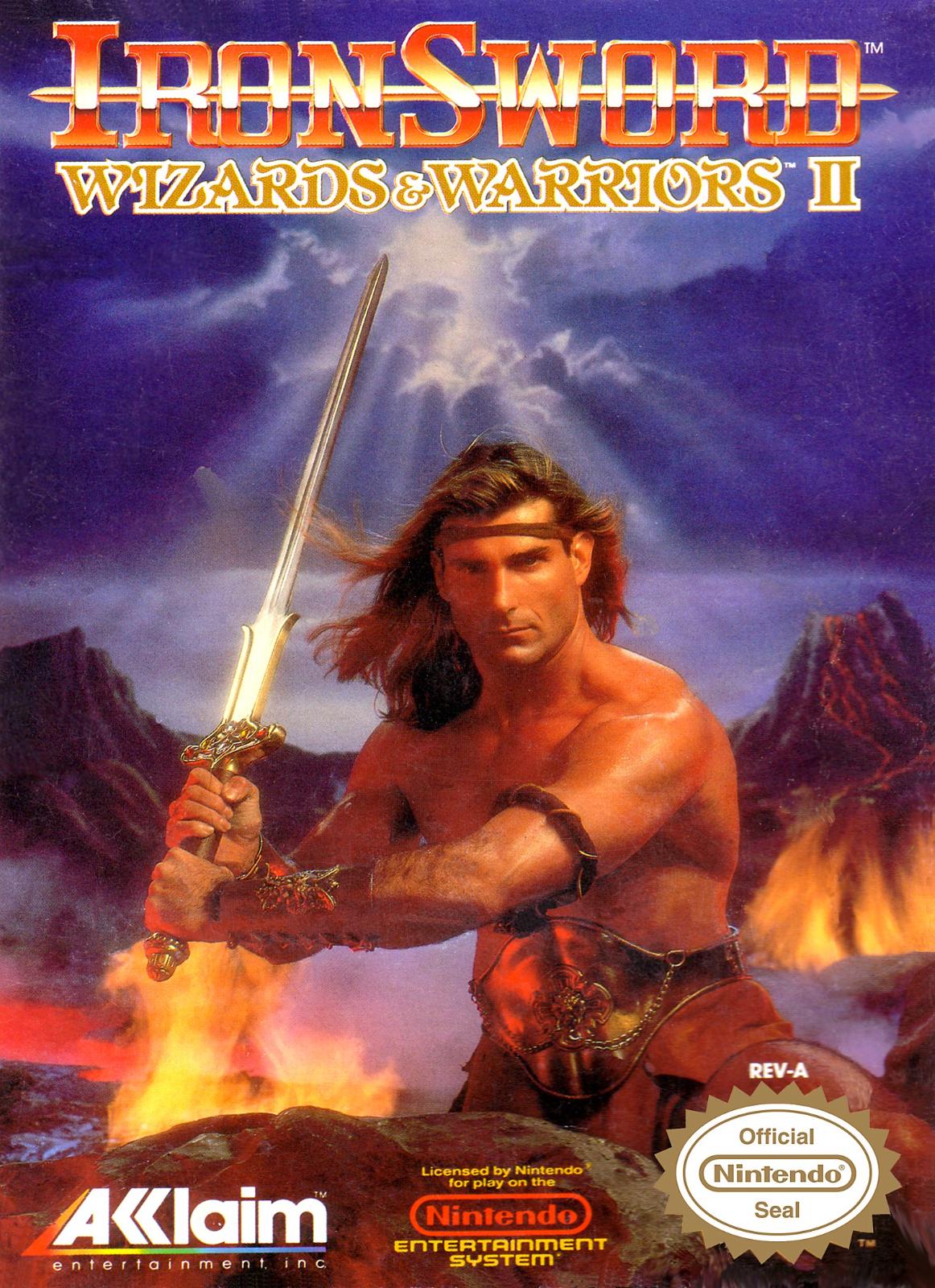 Clovis - Blue Shell Gaming - Iron Sword Wizards and Warriors II - Video Game - NES