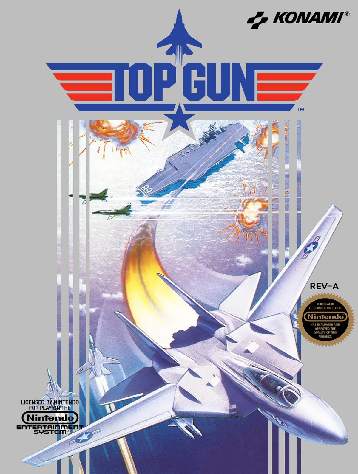 Figarden - Blue Shell Gaming - Top Gun - Video Game - NES