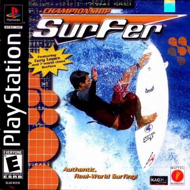 Figarden - Blue Shell Gaming - Championship Surfer - Video Game - Playstation