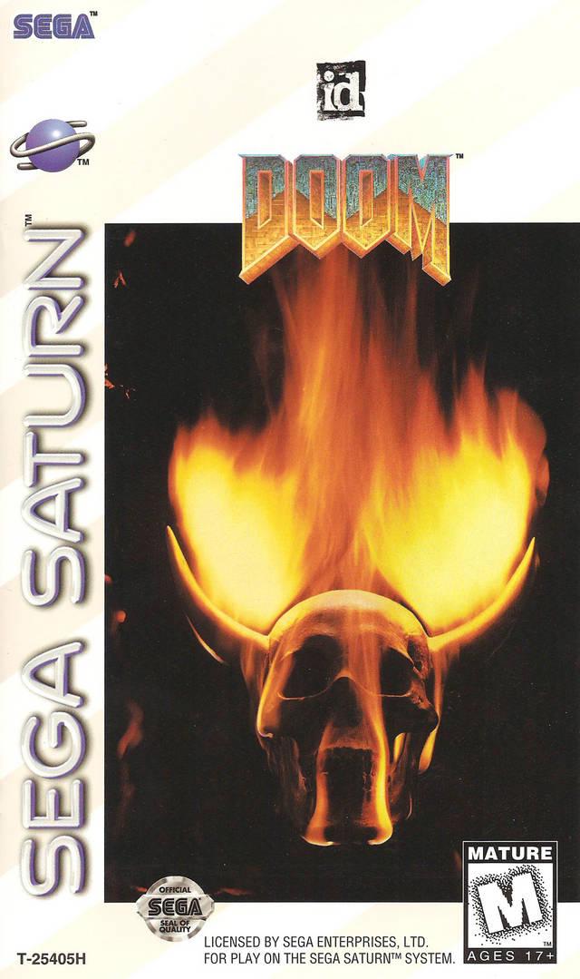 Figarden - Blue Shell Gaming - Doom - Video Game - Sega Saturn