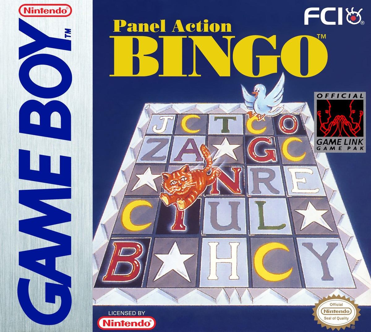 Clovis - Blue Shell Gaming - Panel Action Bingo - Video Game - GameBoy
