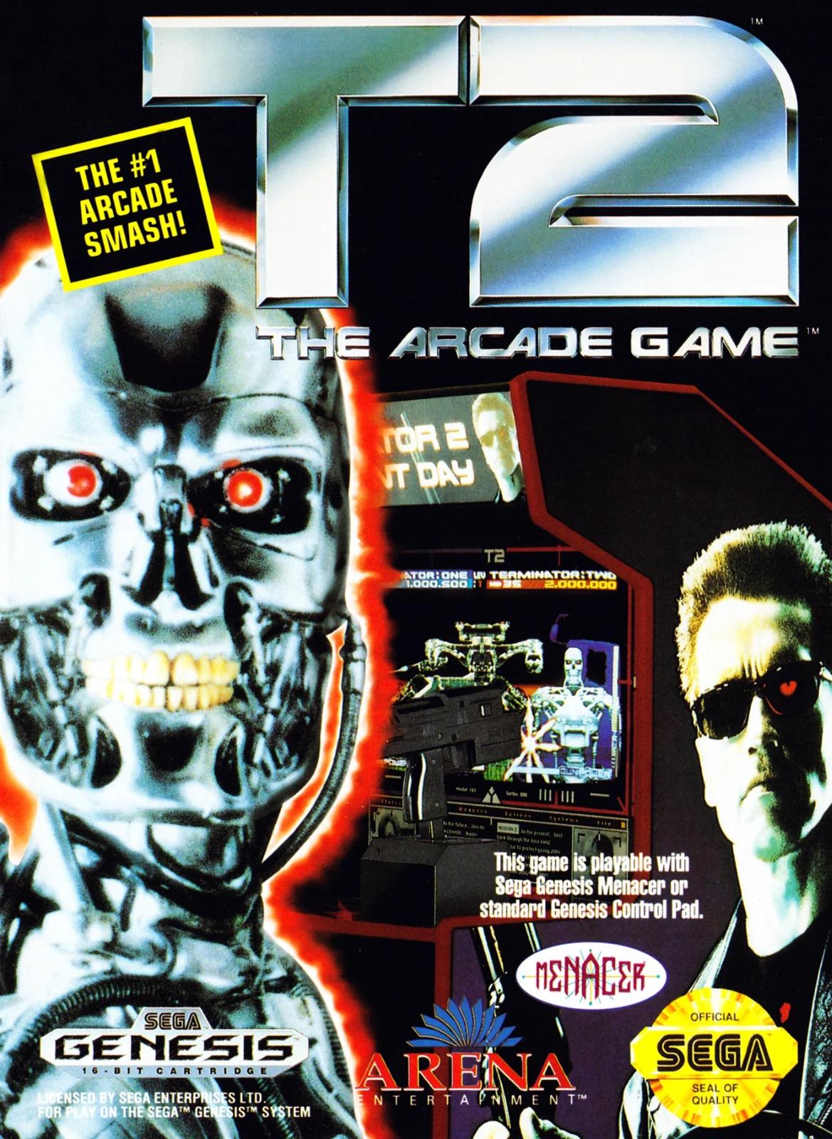 T2 The Arcade Game - Sega Genesis