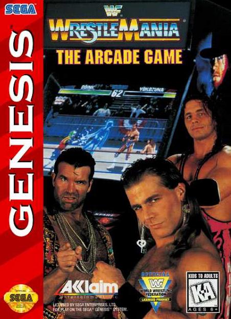 Figarden - Blue Shell Gaming - WWF Wrestlemania Arcade Game - Video Game - Sega Genesis