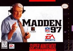 Figarden - Blue Shell Gaming - Madden 97 - Video Game - Super Nintendo