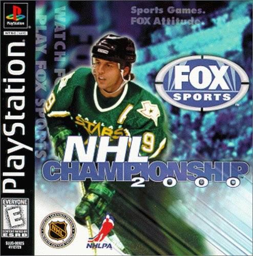 Figarden - Blue Shell Gaming - NHL Championship 2000 - Video Game - Playstation
