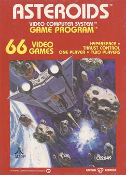 Clovis - Blue Shell Gaming - Asteroids - Video Game - Atari 2600