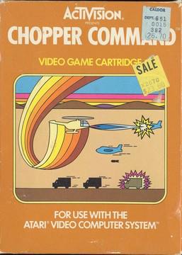 Figarden - Blue Shell Gaming - Chopper Command - Video Game - Atari 2600