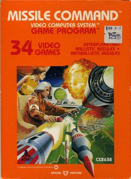 Clovis - Blue Shell Gaming - Missile Command - Video Game - Atari 2600