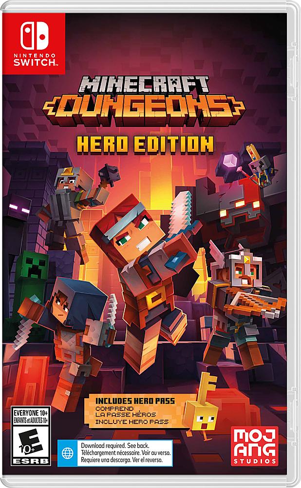 Figarden - Blue Shell Gaming - Minecraft Dungeons [Hero Edition] - Video Game - Nintendo Switch