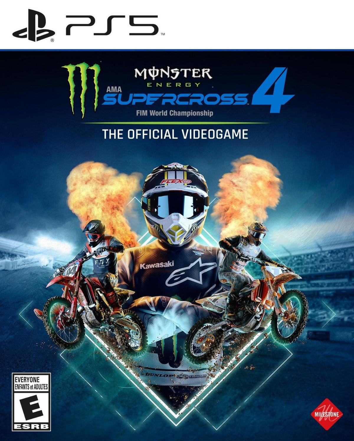 Figarden - Blue Shell Gaming - Monster Energy Supercross 4 - Video Game - Playstation 5