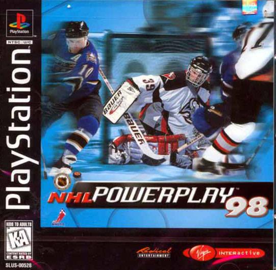 Figarden - Blue Shell Gaming - NHL Powerplay '98 - Video Game - Playstation