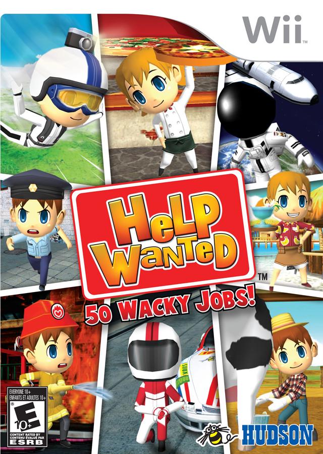 Figarden - Blue Shell Gaming - Help Wanted: 50 Wacky Jobs - Video Game - Wii