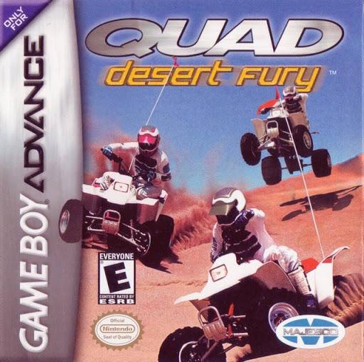 Figarden - Blue Shell Gaming - Quad Desert Fury - Video Game - GameBoy Advance