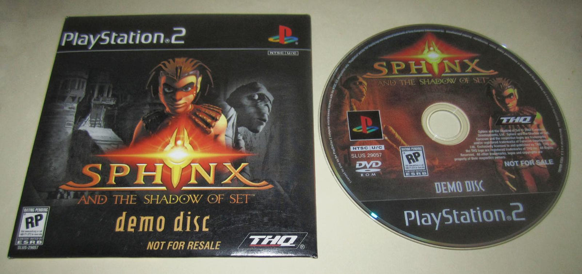 Figarden - Blue Shell Gaming - Sphinx and the Shadow of Set [Demo Disc] - Video Game - Playstation 2