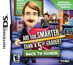 Are You Smarter Than A 5th Grader? Back to School - Nintendo DS