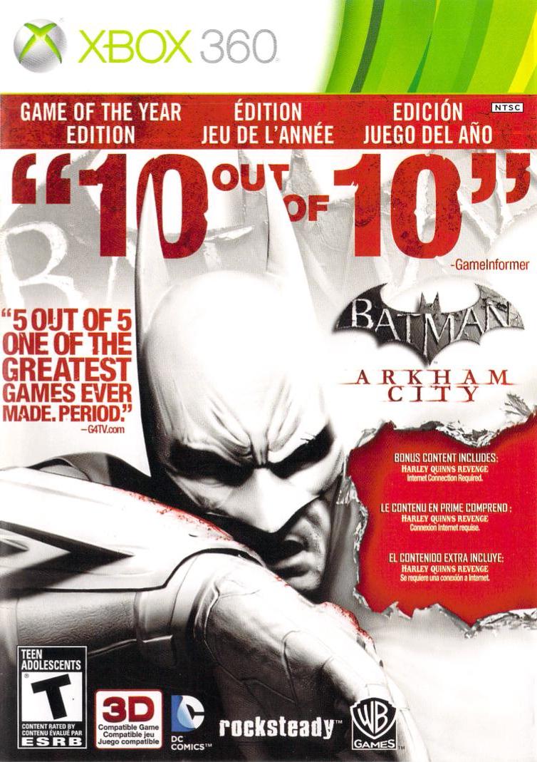 Batman: Arkham City [Game of the Year] - Xbox 360