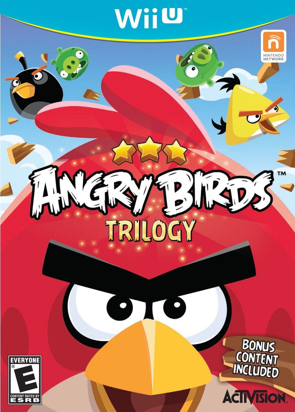 Figarden - Blue Shell Gaming - Angry Birds Trilogy - Video Game - Wii U