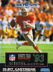 Sports Talk Football '93 Starring Joe Montana - Sega Genesis