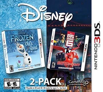 Figarden - Blue Shell Gaming - Frozen & Big Hero 6 Disney 2 Pack - Video Game - Nintendo 3DS