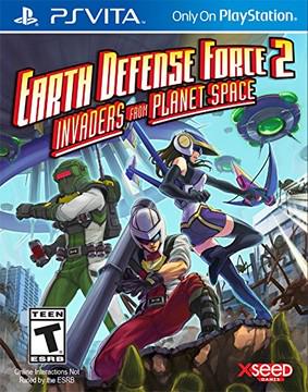 Clovis - Blue Shell Gaming - Earth Defense Force 2: Invaders From Planet Space - Video Game - Playstation Vita
