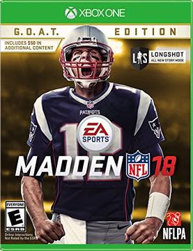 Figarden - Blue Shell Gaming - Madden NFL 18 [GOAT Edition] - Video Game - Xbox One