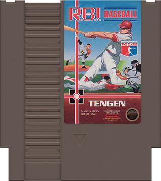 Figarden - Blue Shell Gaming - RBI Baseball [Gray Cart] - Video Game - NES