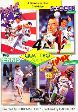 Clovis - Blue Shell Gaming - Quattro Sports [Aladdin] - Video Game - NES