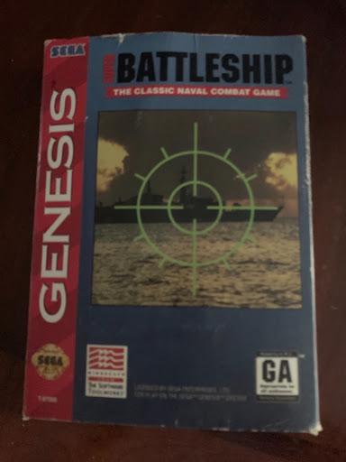 Clovis - Blue Shell Gaming - Super Battleship [Cardboard Box] - Video Game - Sega Genesis