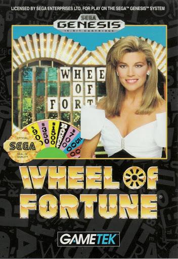 Clovis - Blue Shell Gaming - Wheel of Fortune [Cardboard Box] - Video Game - Sega Genesis