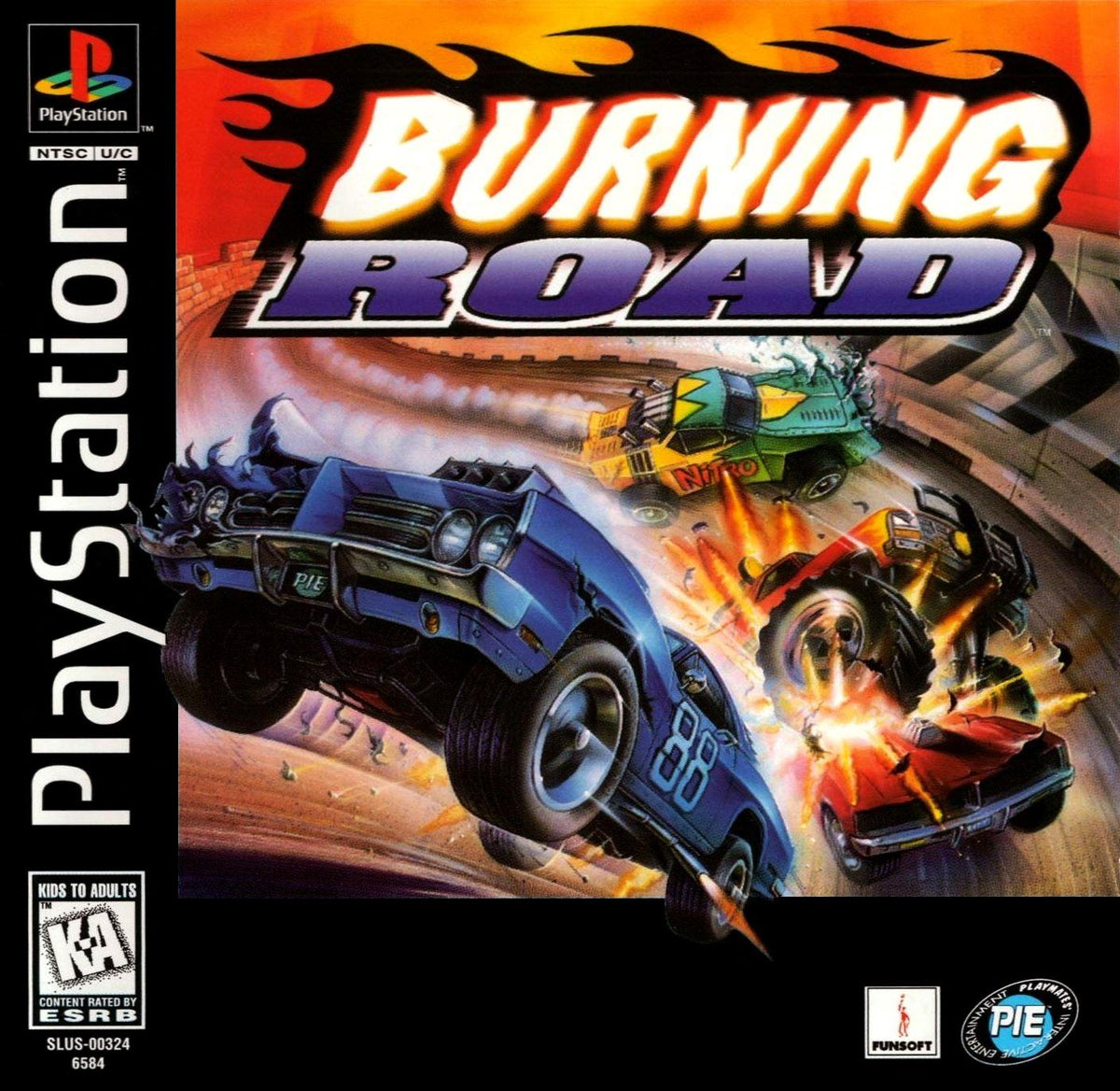Figarden - Blue Shell Gaming - Burning Road - Video Game - Playstation