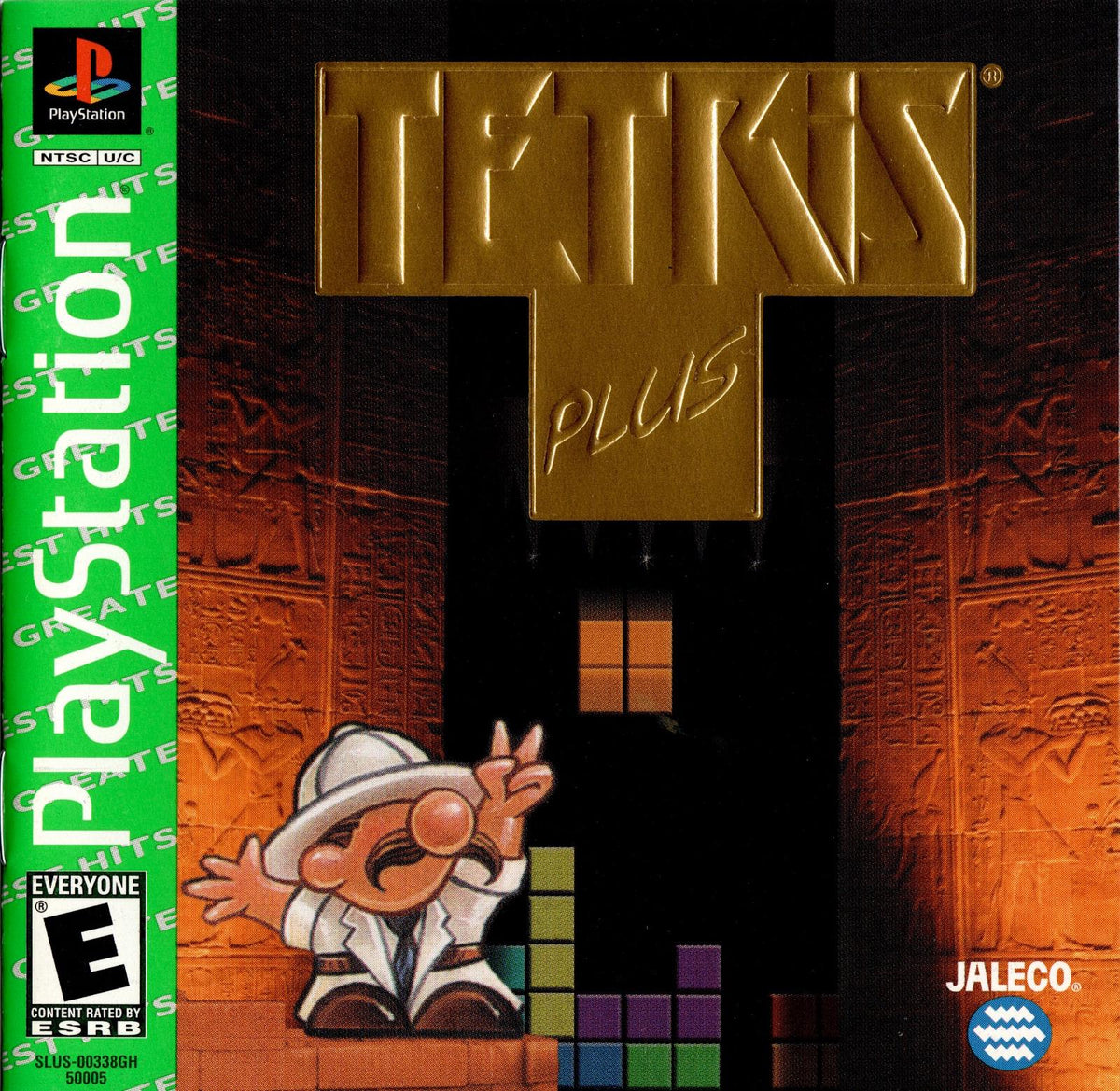 Clovis - Blue Shell Gaming - Tetris Plus [Greatest Hits] - Video Game - Playstation