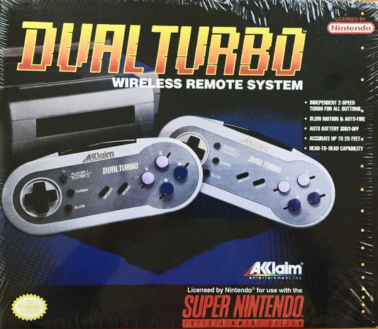 Dual Turbo Wireless Remote System - Super Nintendo