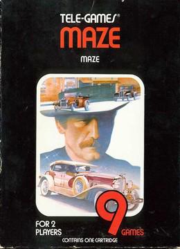 Figarden - Blue Shell Gaming - Maze [Tele-Games] - Video Game - Atari 2600