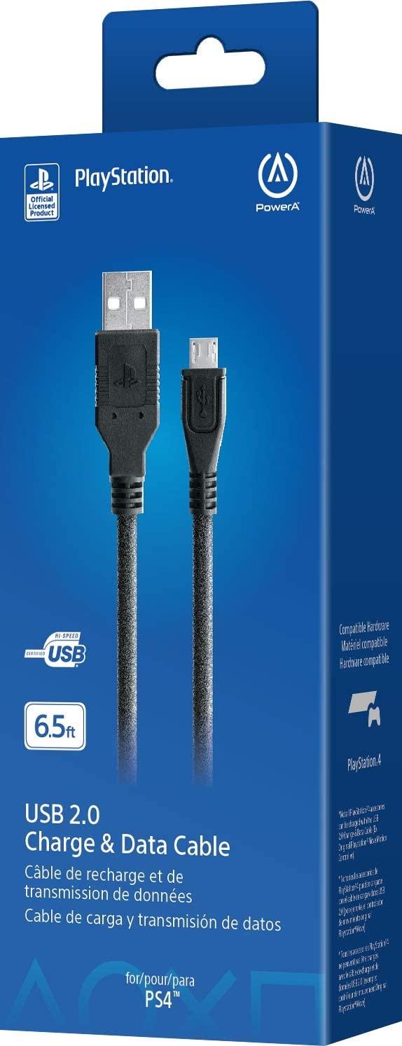 USB Charge and Data Cable - Playstation 4