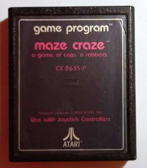 Figarden - Blue Shell Gaming - Maze Craze [Text Label] - Video Game - Atari 2600