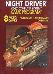 Night Driver [Text Label] - Atari 2600